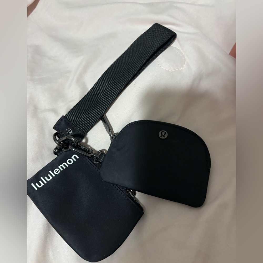 Lululemon keychain pouch